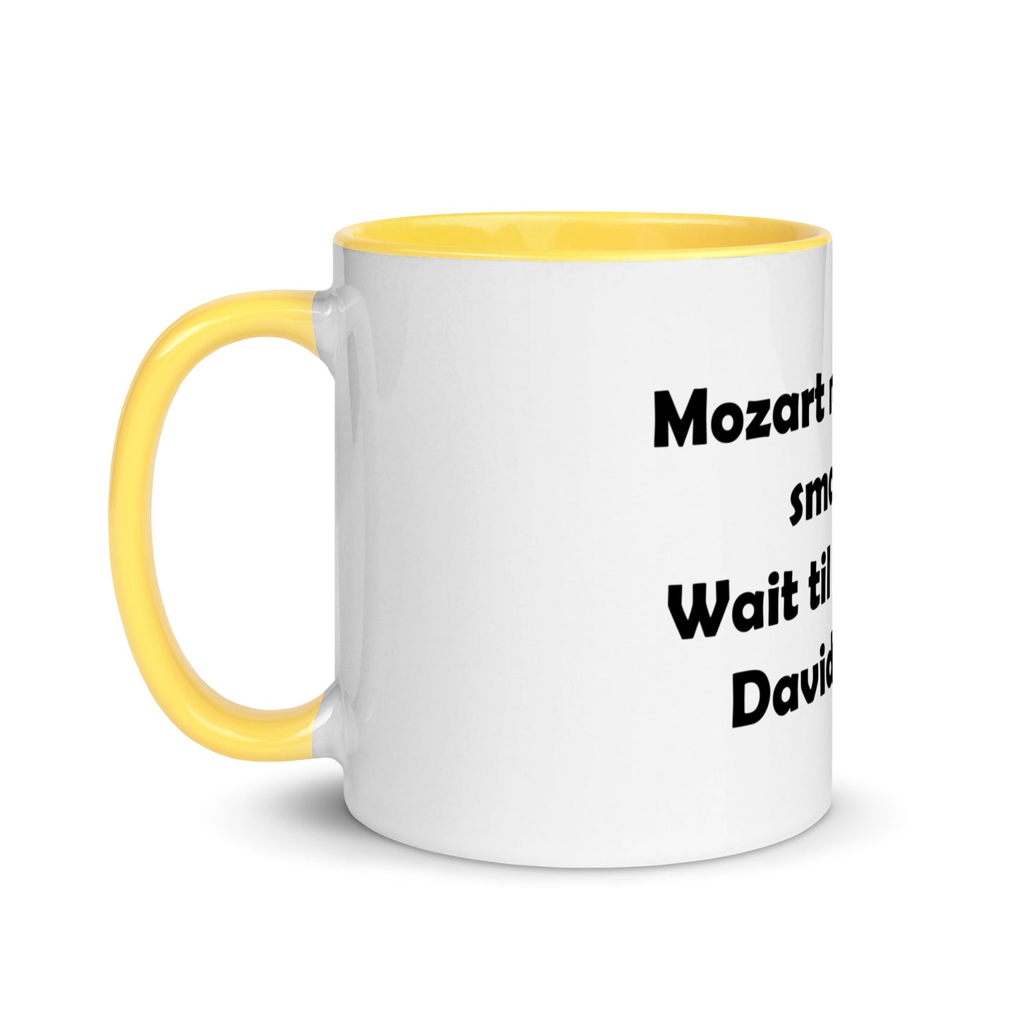Mozart Mug with Color Inside