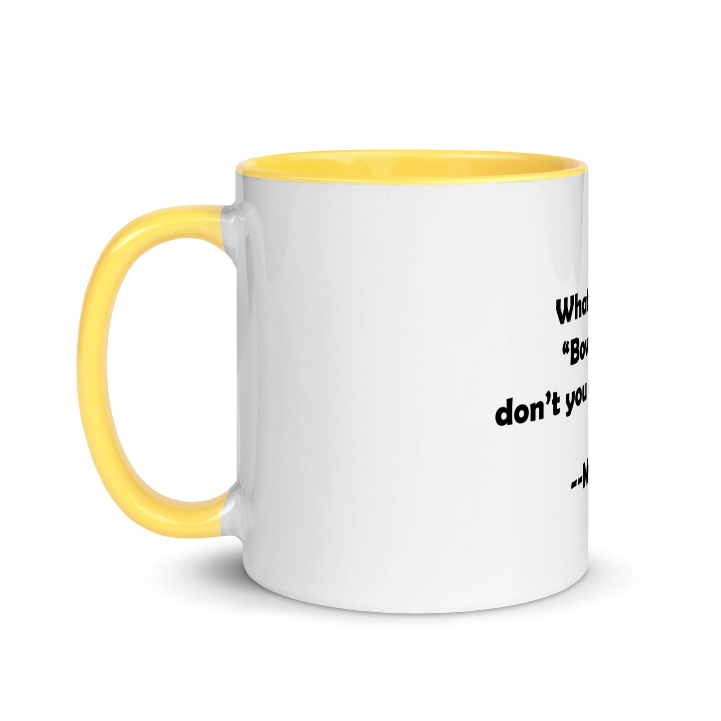 My Dog Mug with Color Inside
