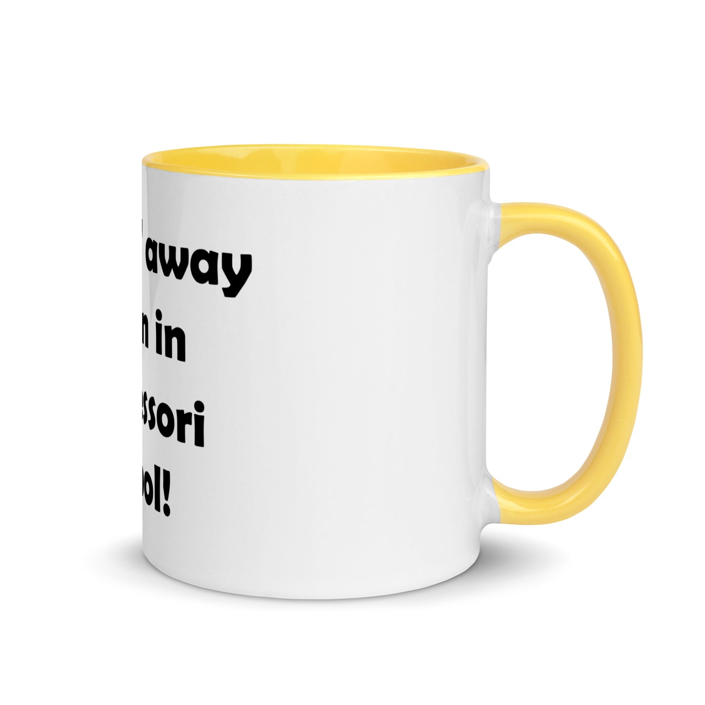 Mozart Montessori School Mug With Color Inside