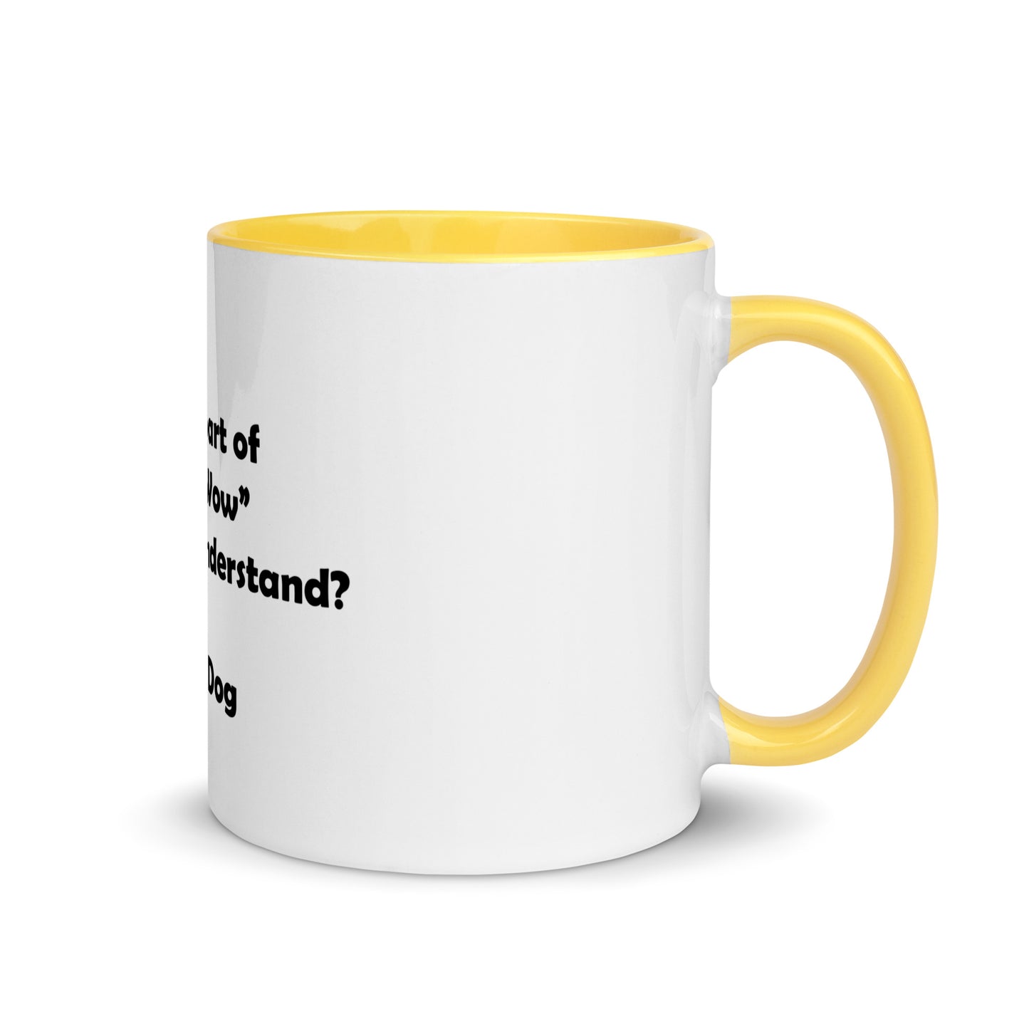 My Dog Mug with Color Inside