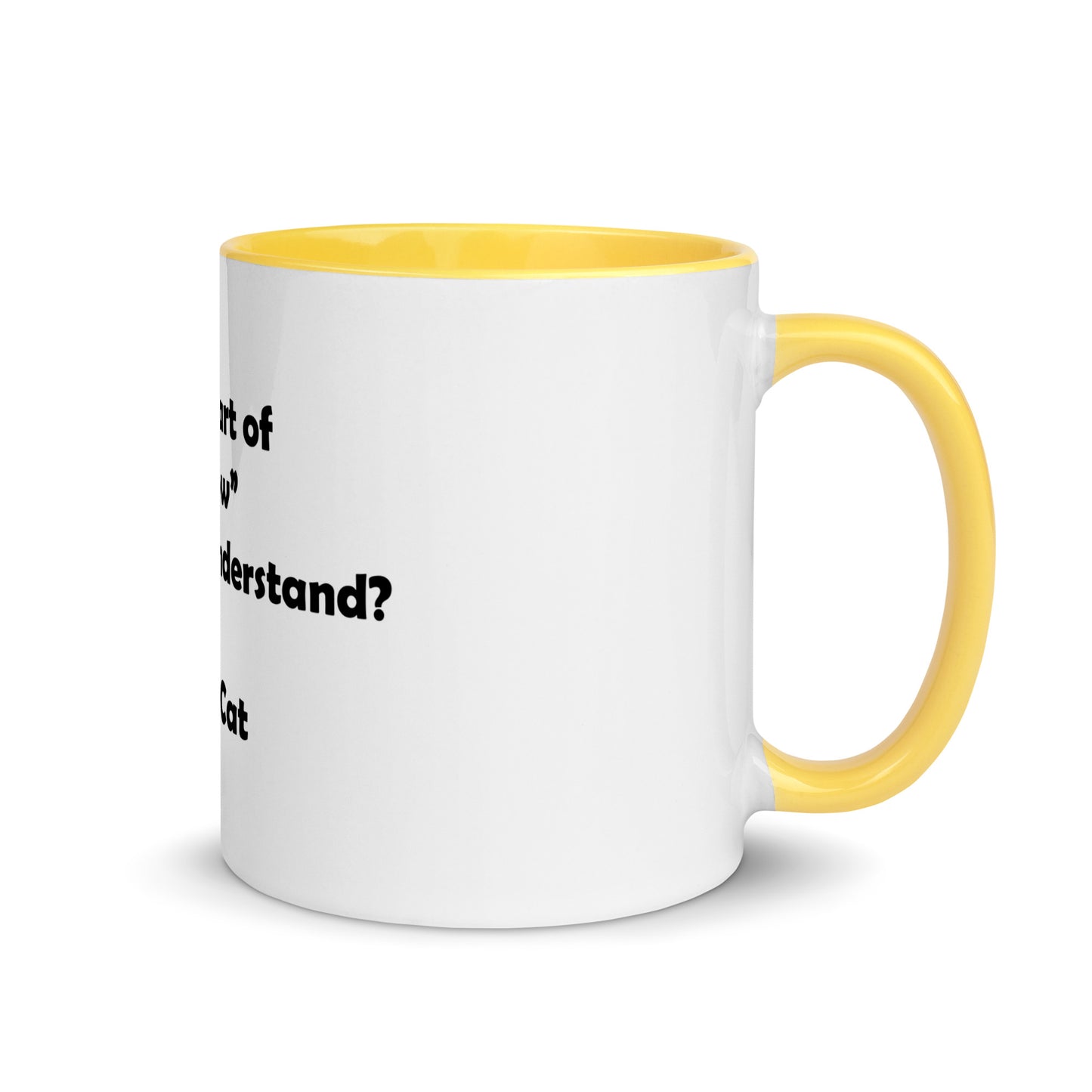 My Cat Mug with Color Inside