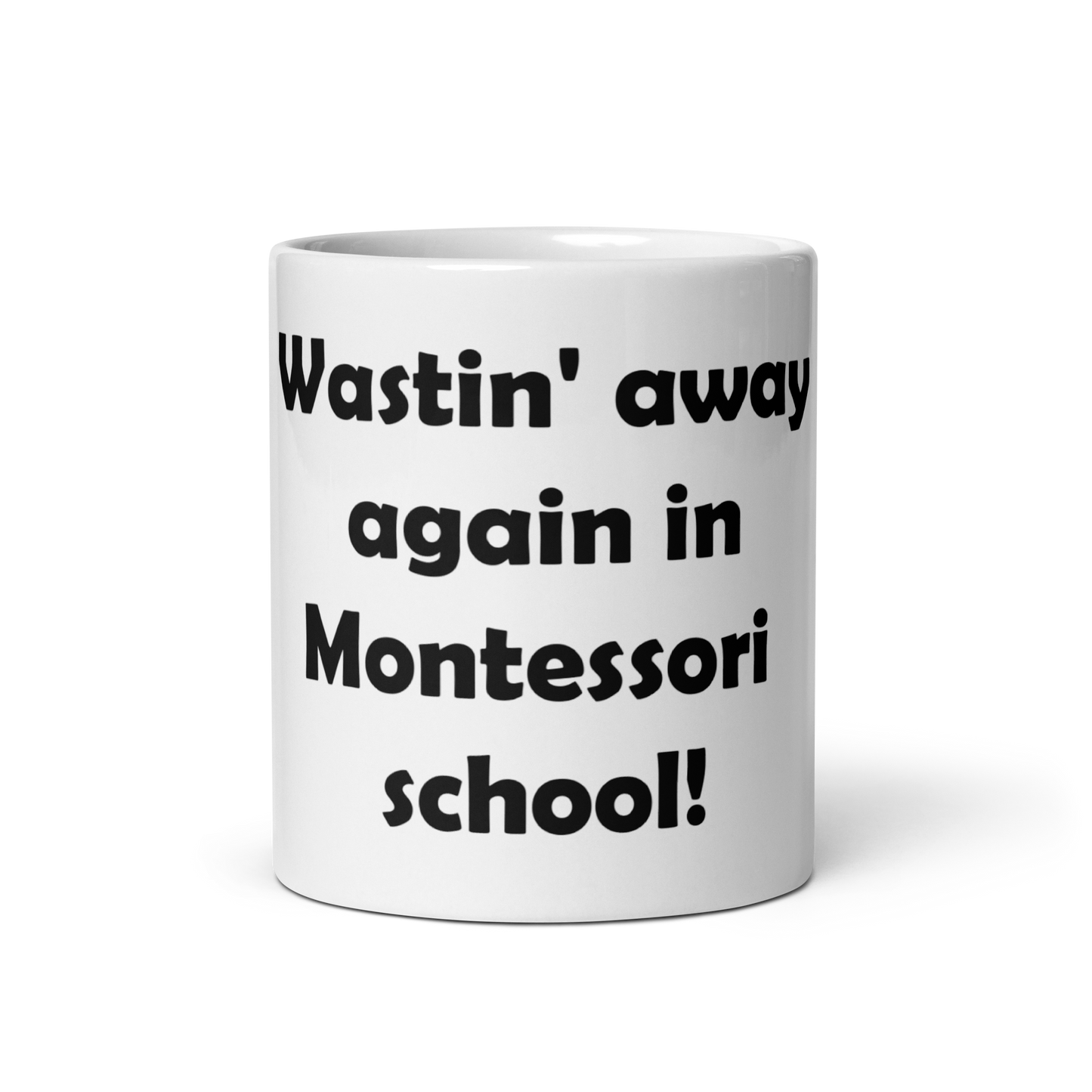Mozart Montessori School White Glossy Mug