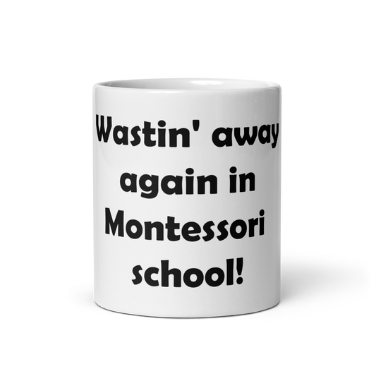 Mozart Montessori School White Glossy Mug