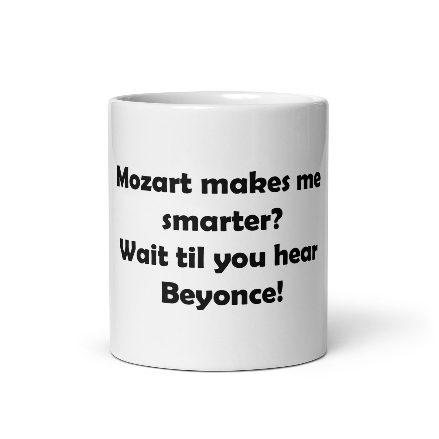 Mozart White Glossy Mug