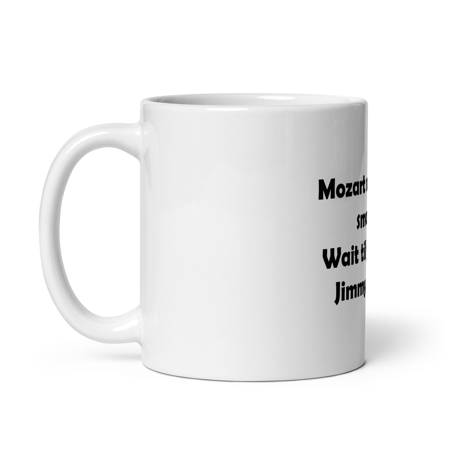 Mozart White Glossy Mug