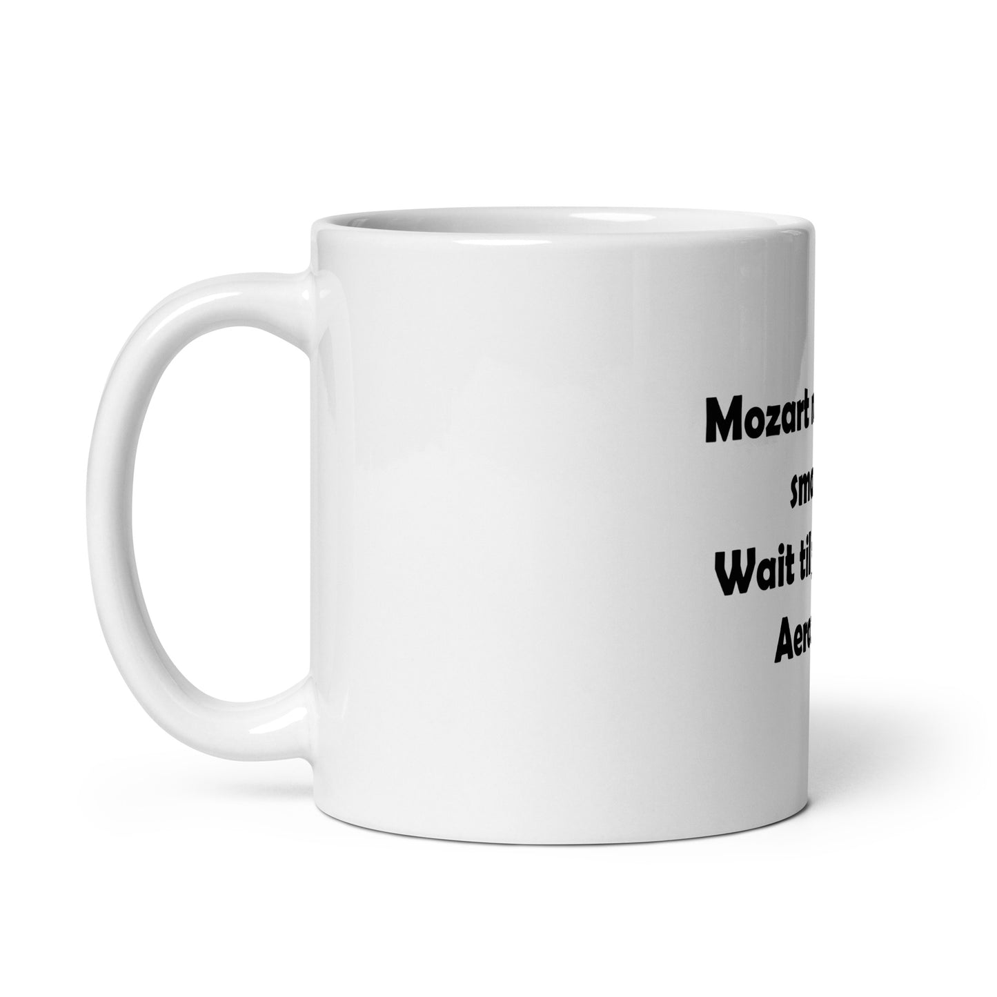Mozart White Glossy Mug