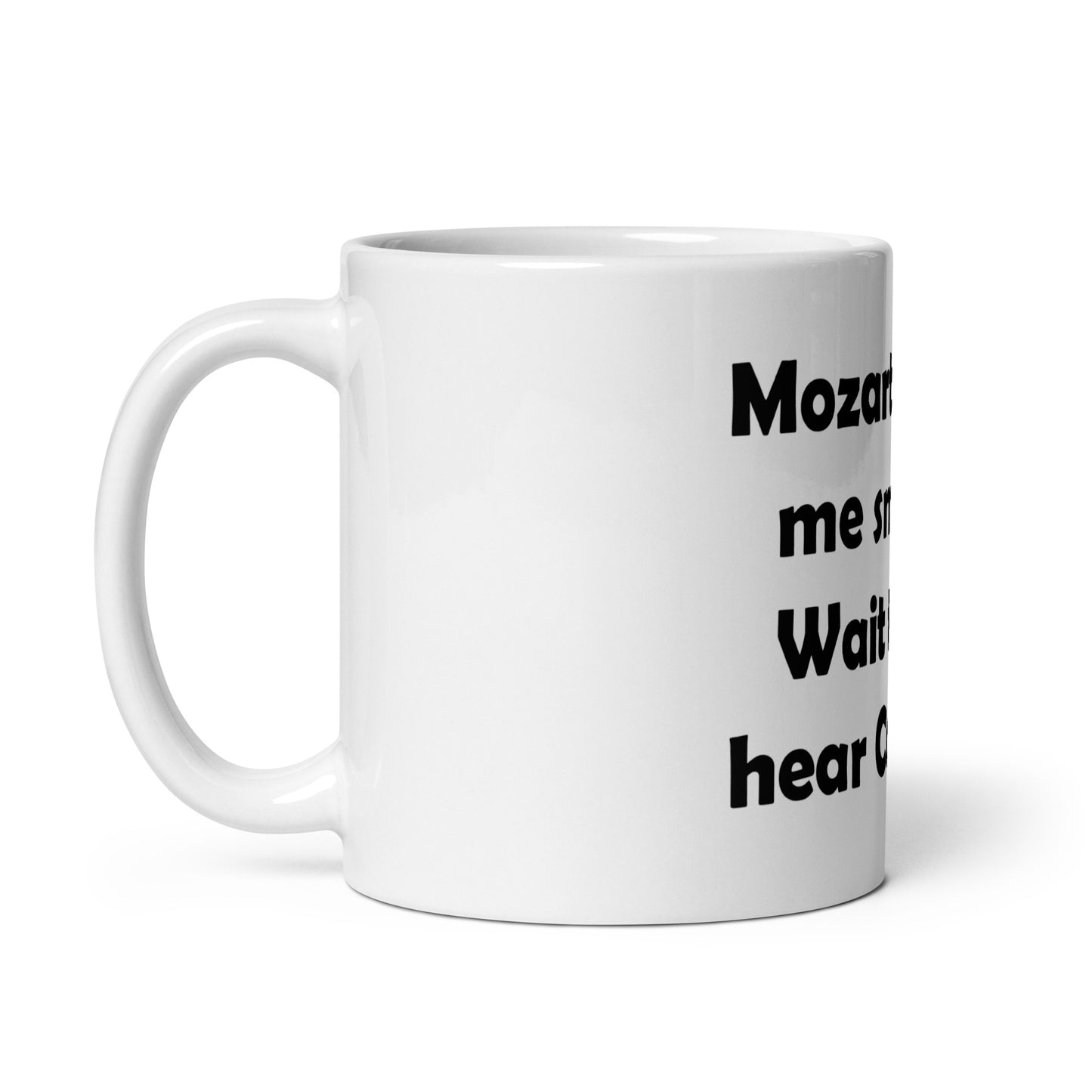Mozart White Glossy Mug