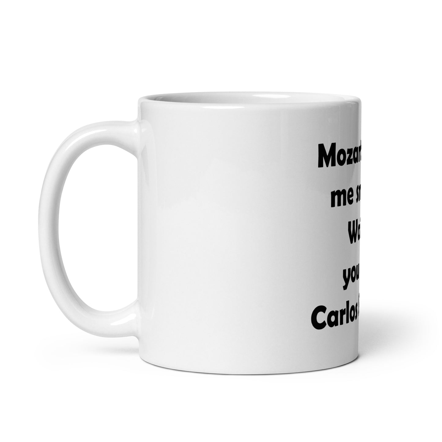 Mozart White Glossy Mug