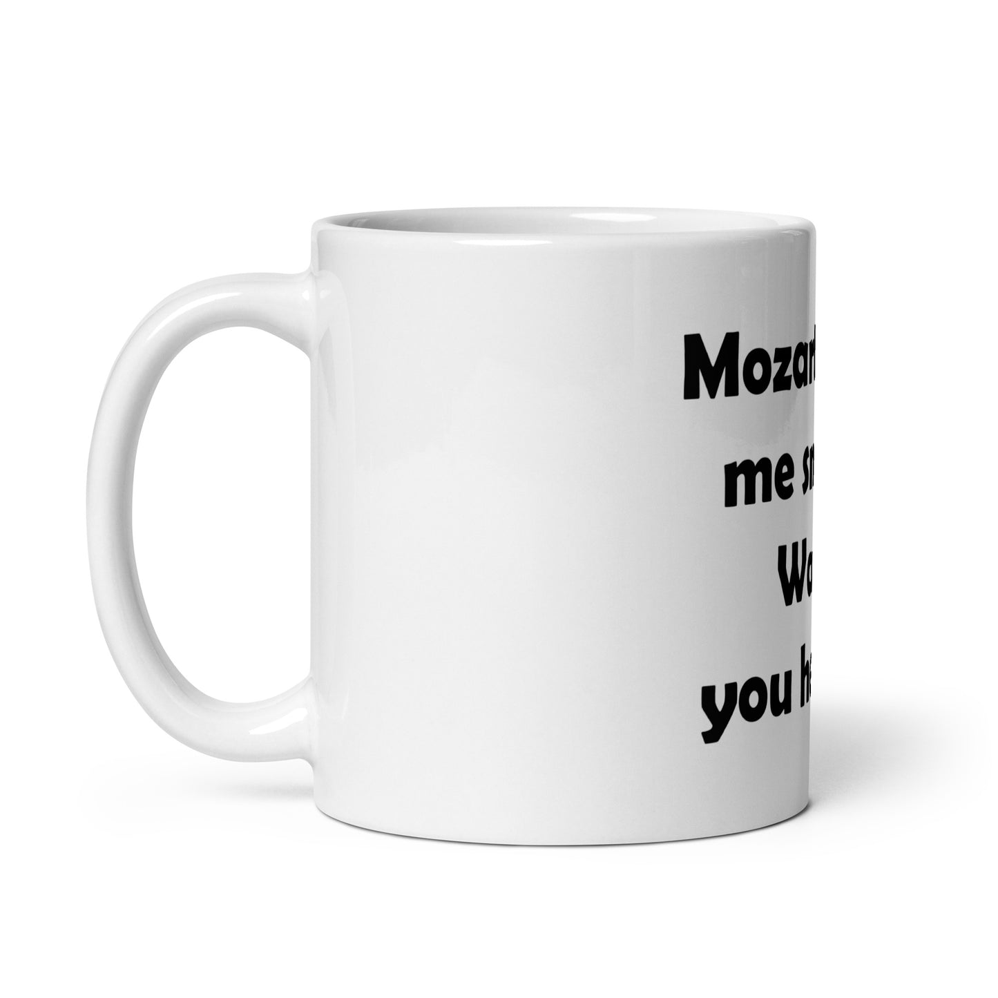 Mozart White Glossy Mug