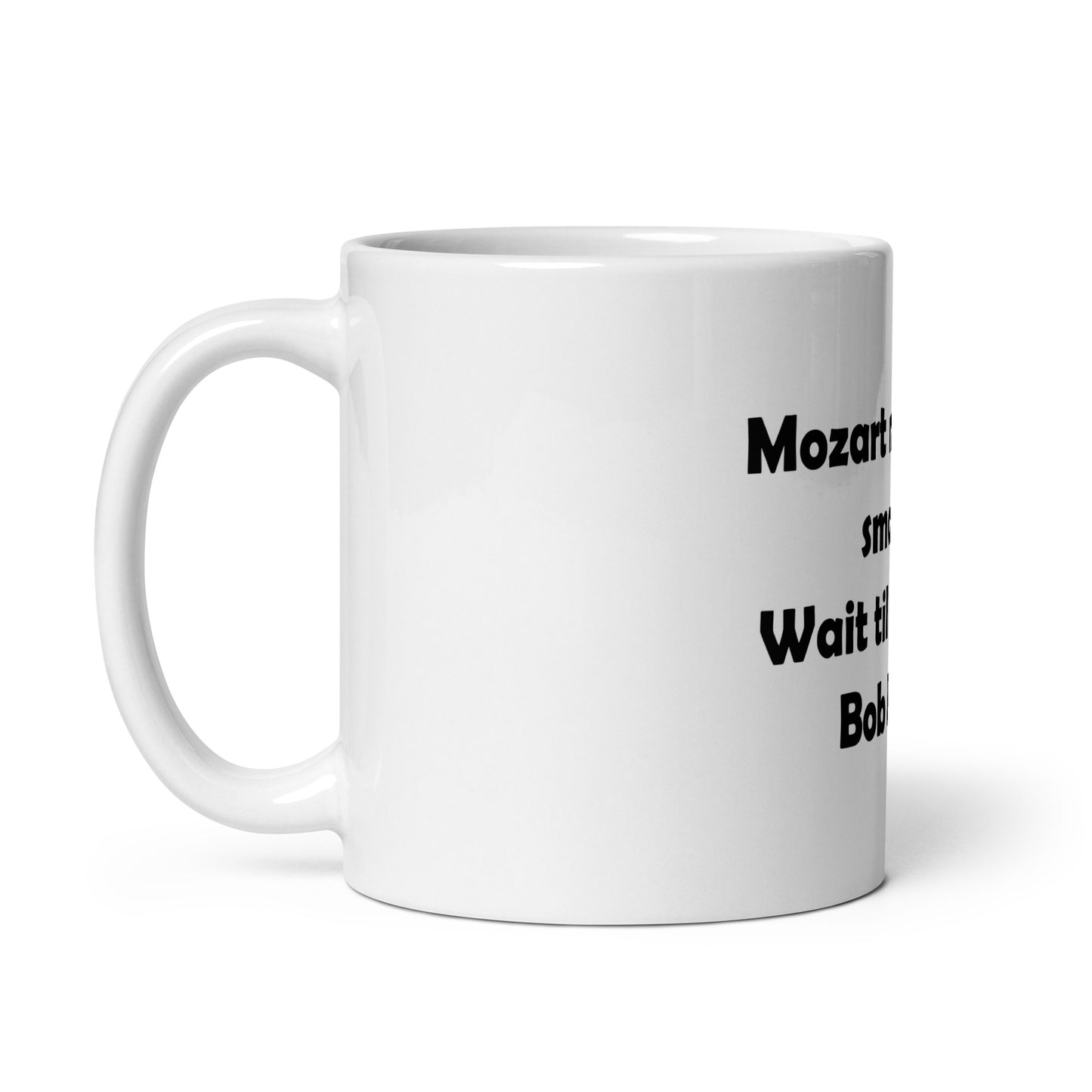 Mozart White Glossy Mug