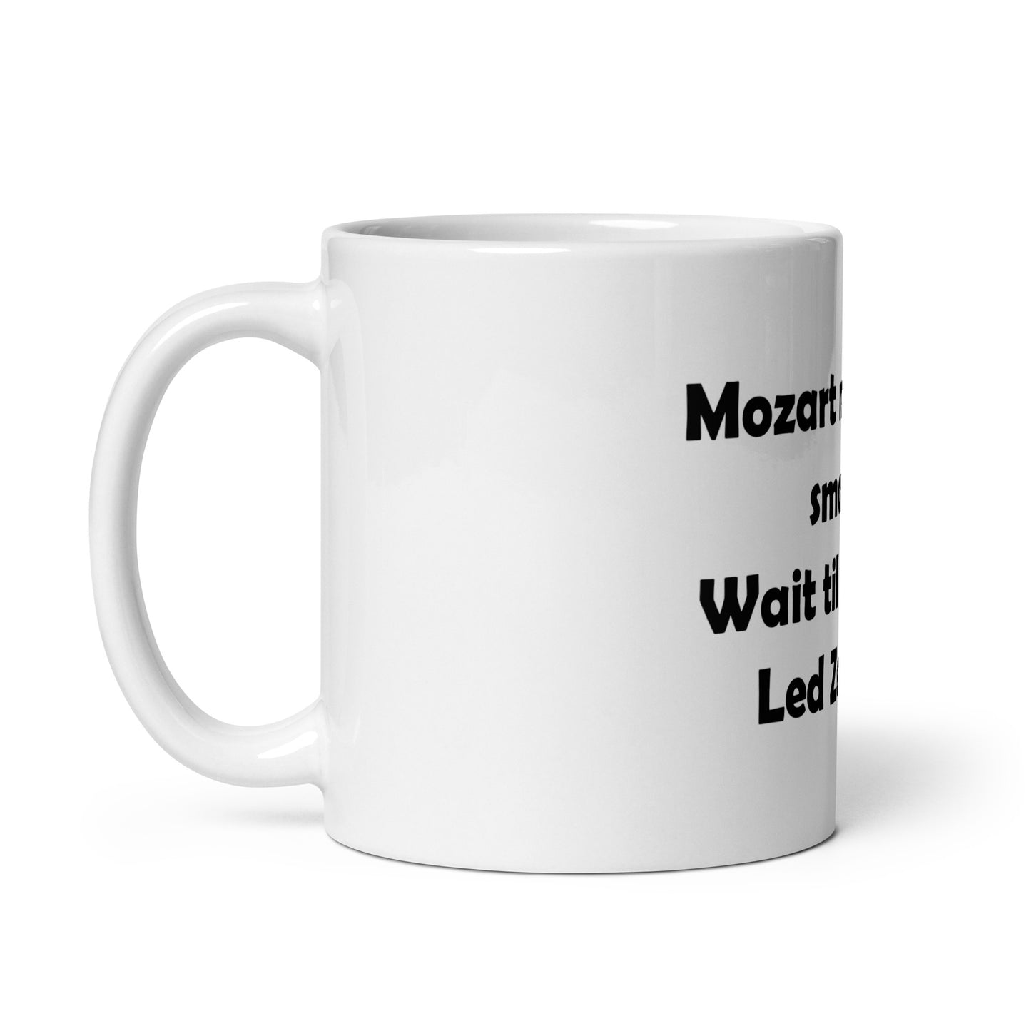 Mozart White Glossy Mug