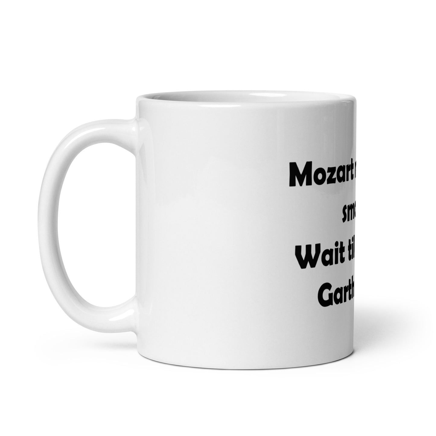 Mozart White Glossy Mug