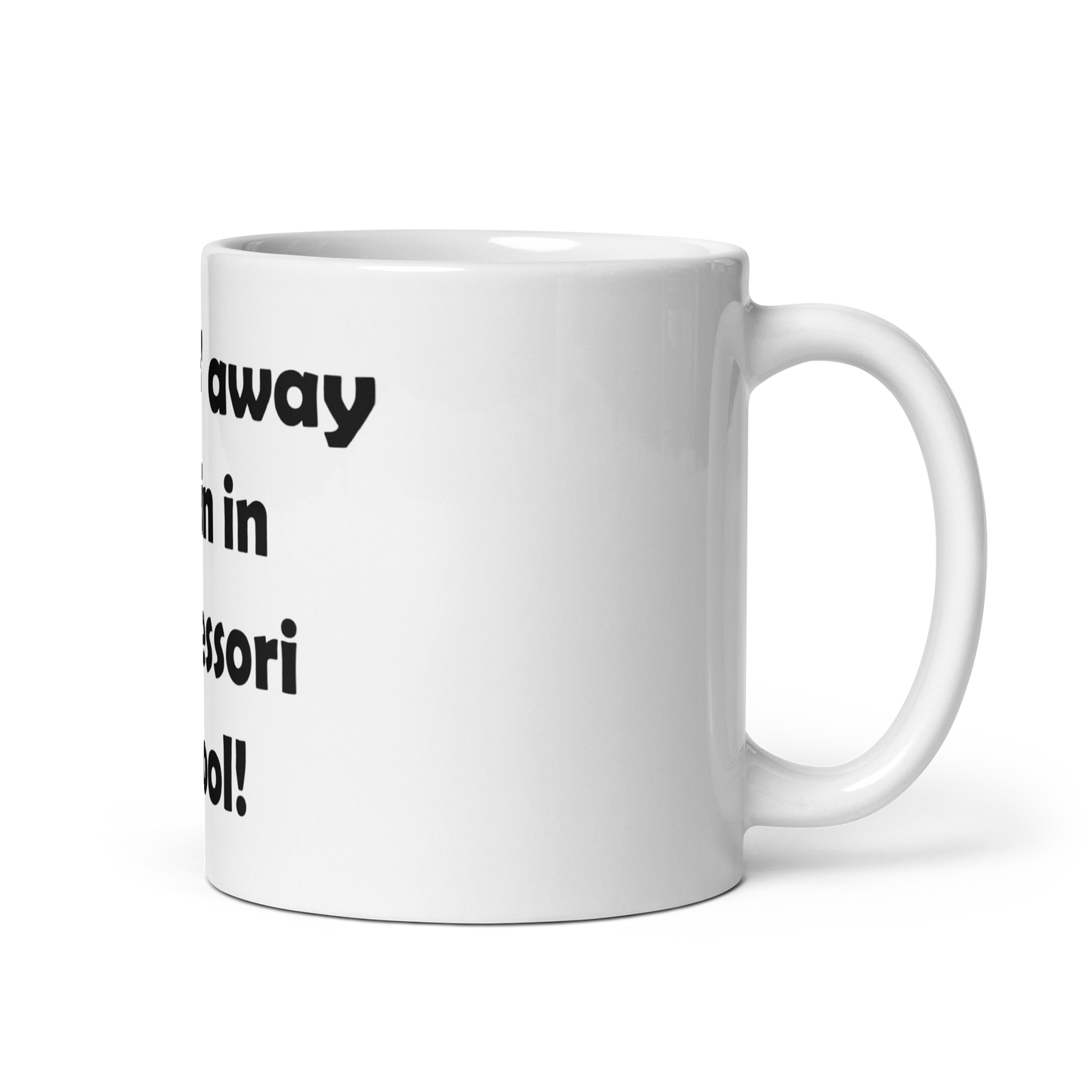 Mozart Montessori School White Glossy Mug