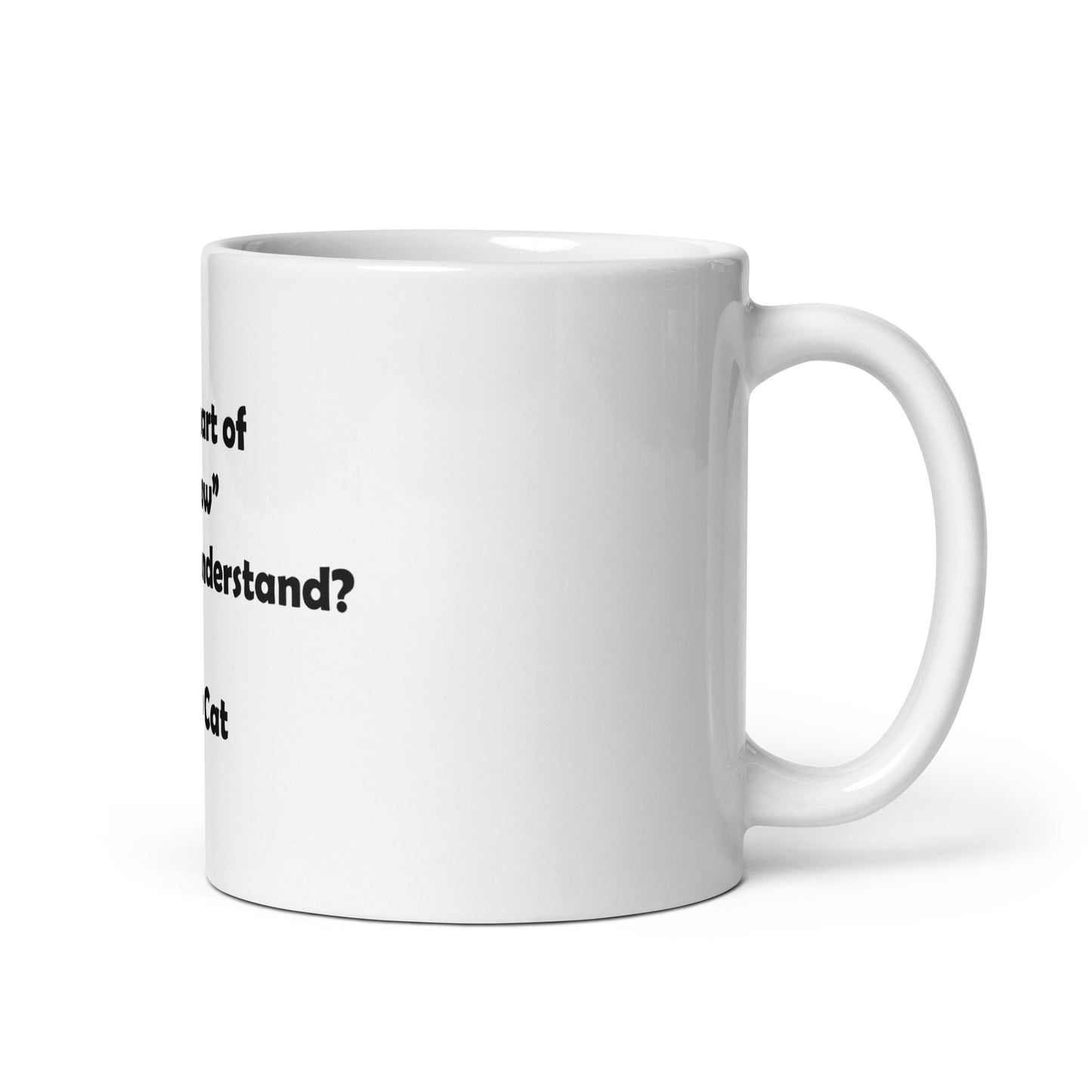 My Cat White Glossy Mug
