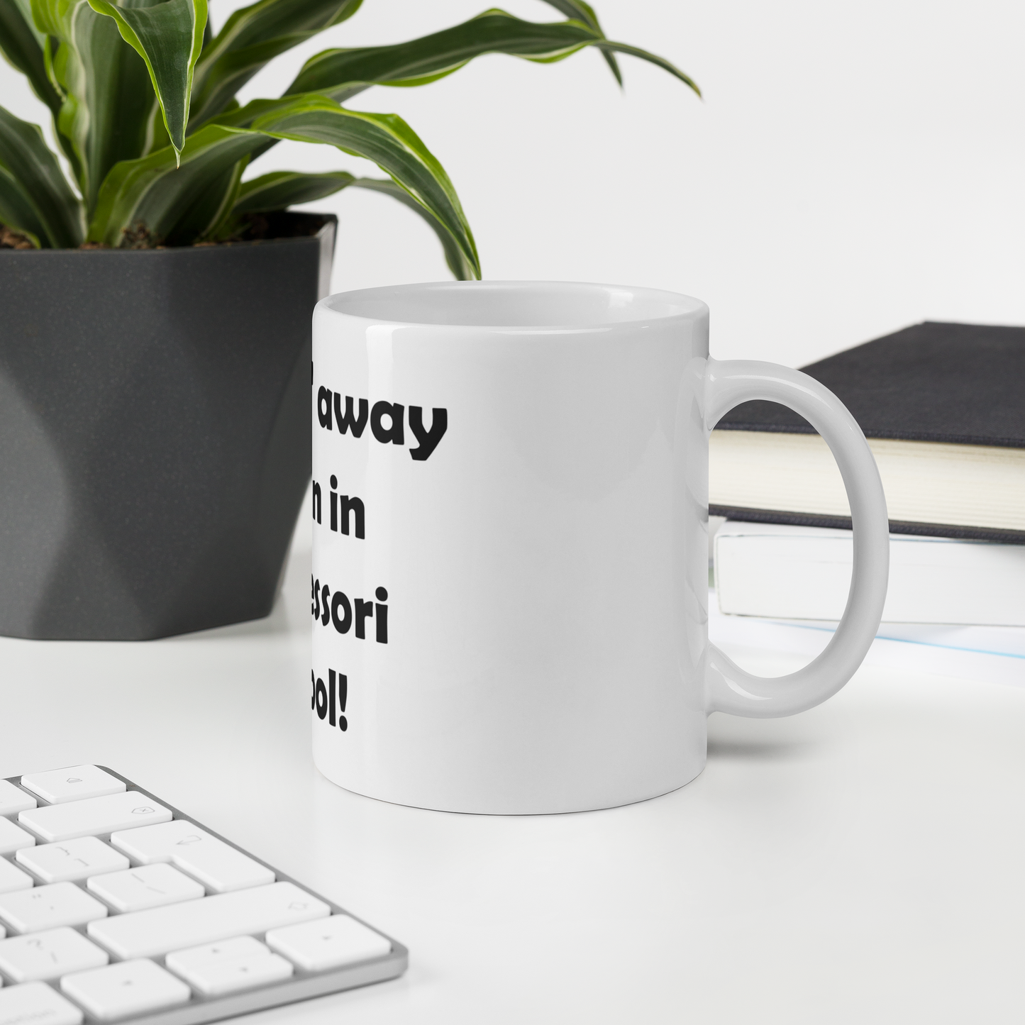Mozart Montessori School White Glossy Mug