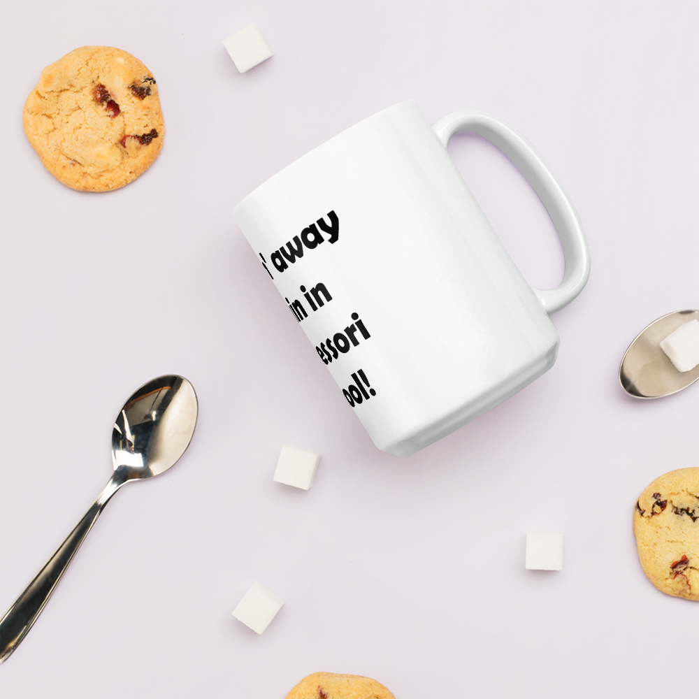 Mozart Montessori School White Glossy Mug
