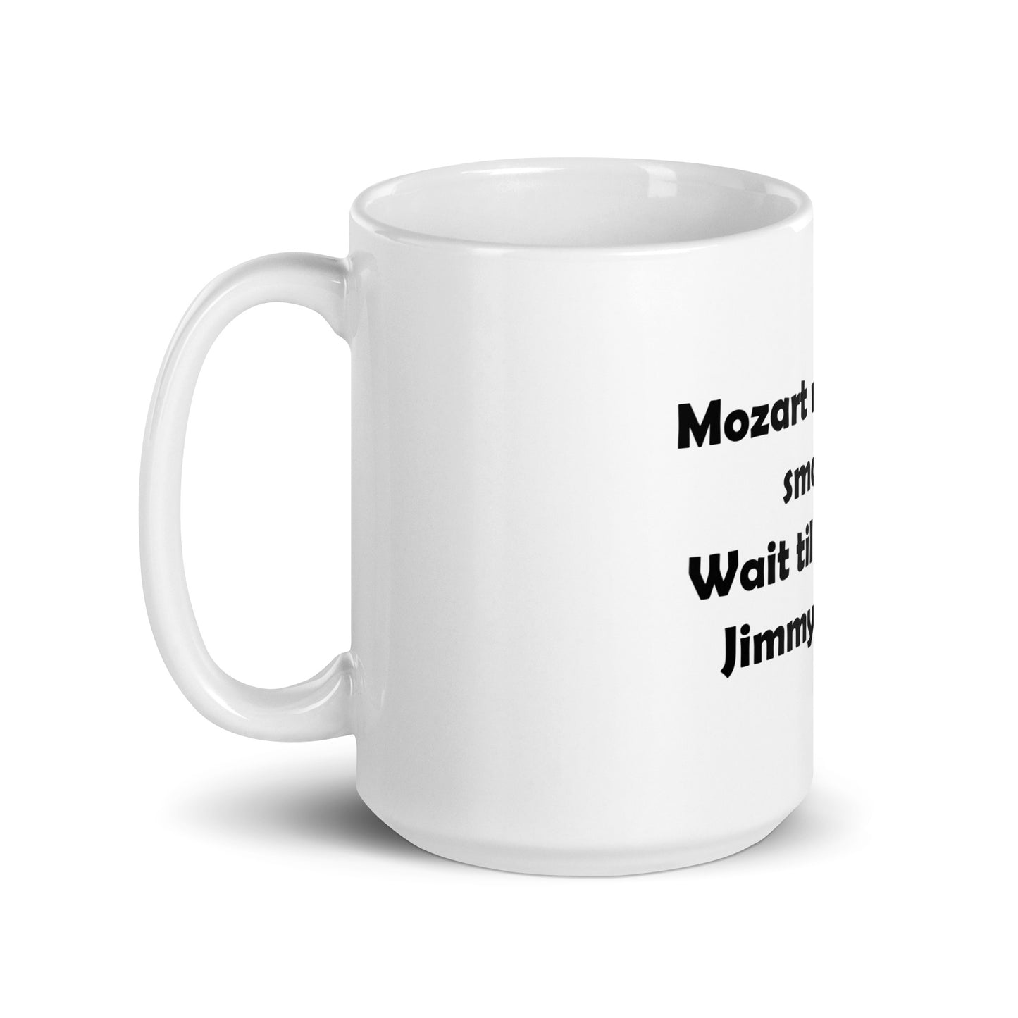 Mozart White Glossy Mug