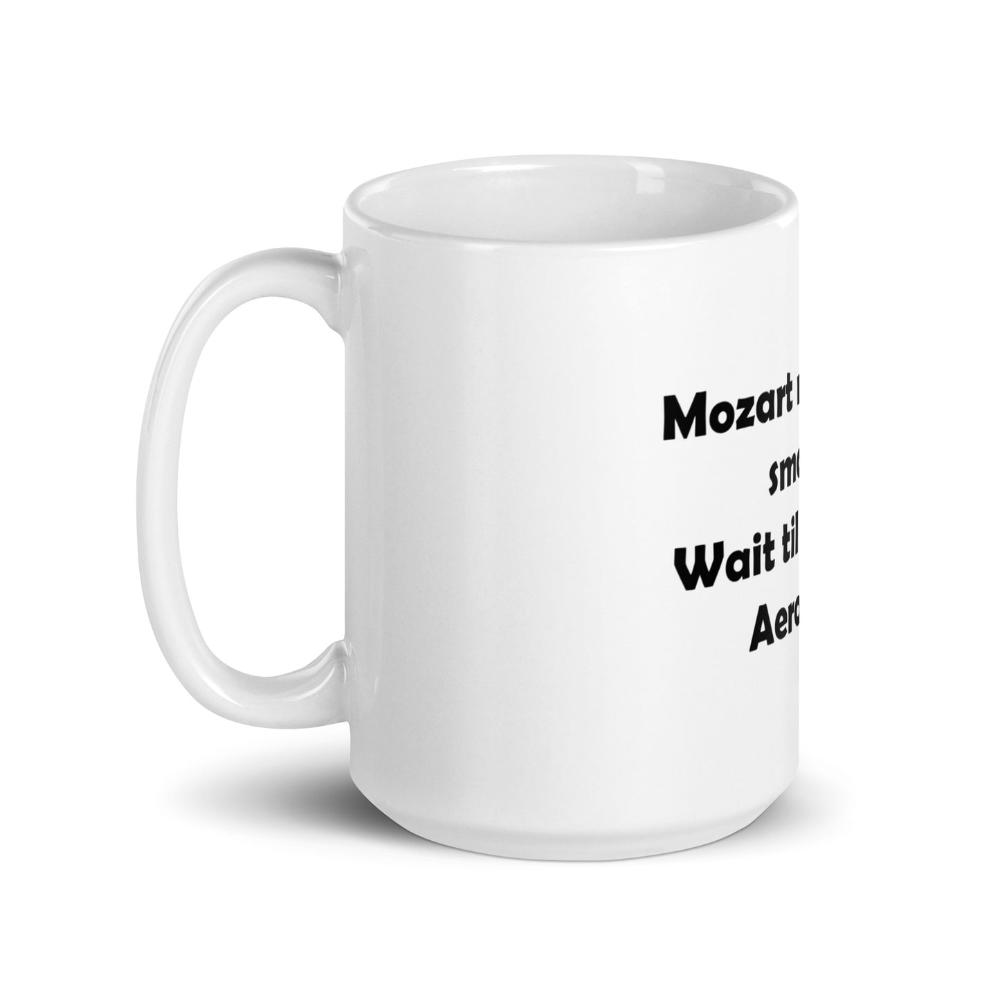 Mozart White Glossy Mug