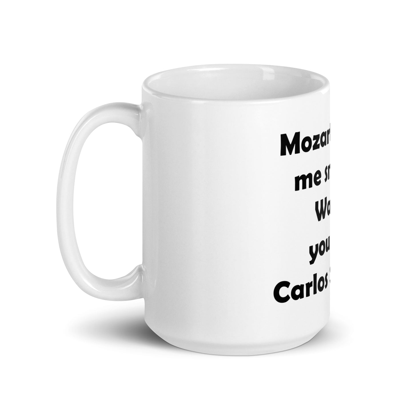Mozart White Glossy Mug