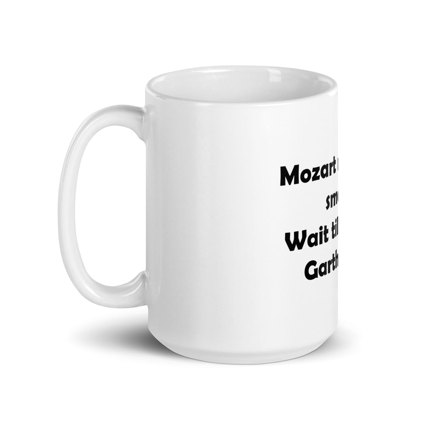 Mozart White Glossy Mug