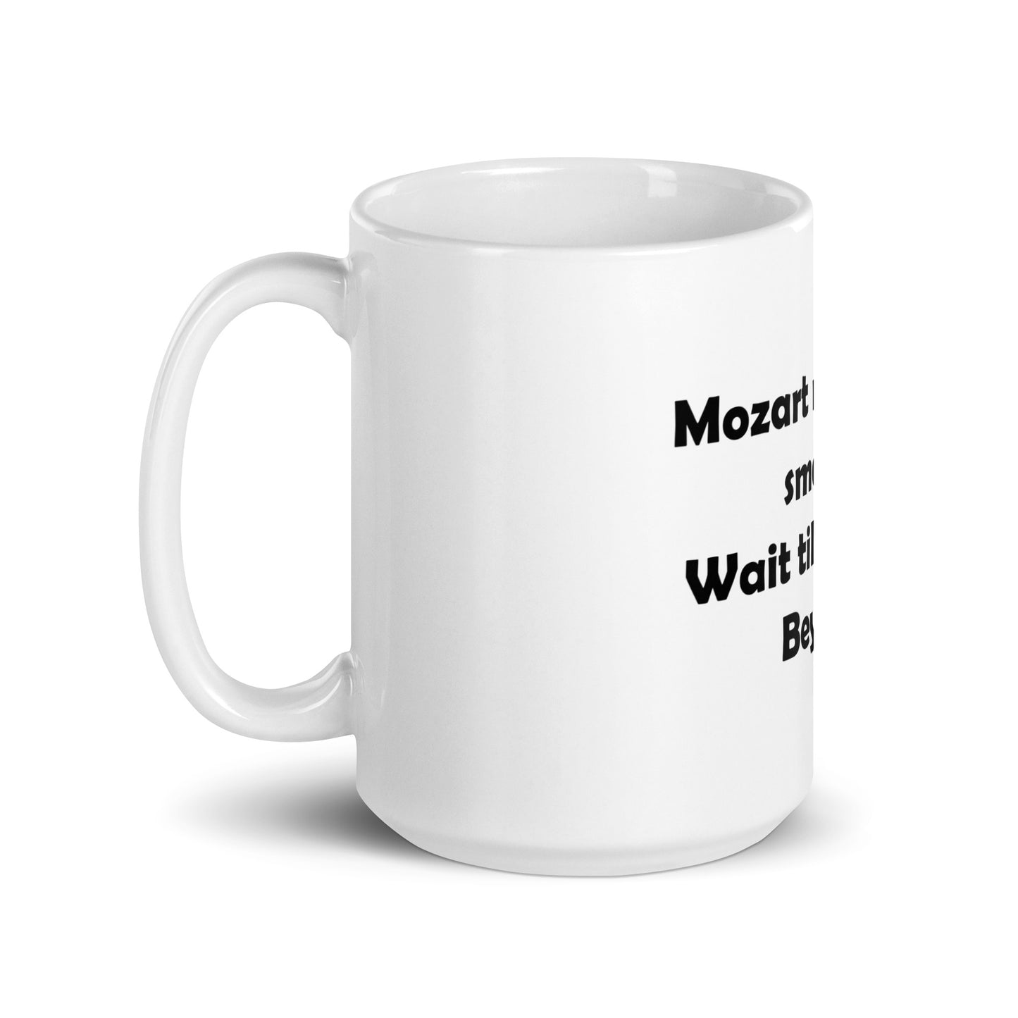 Mozart White Glossy Mug