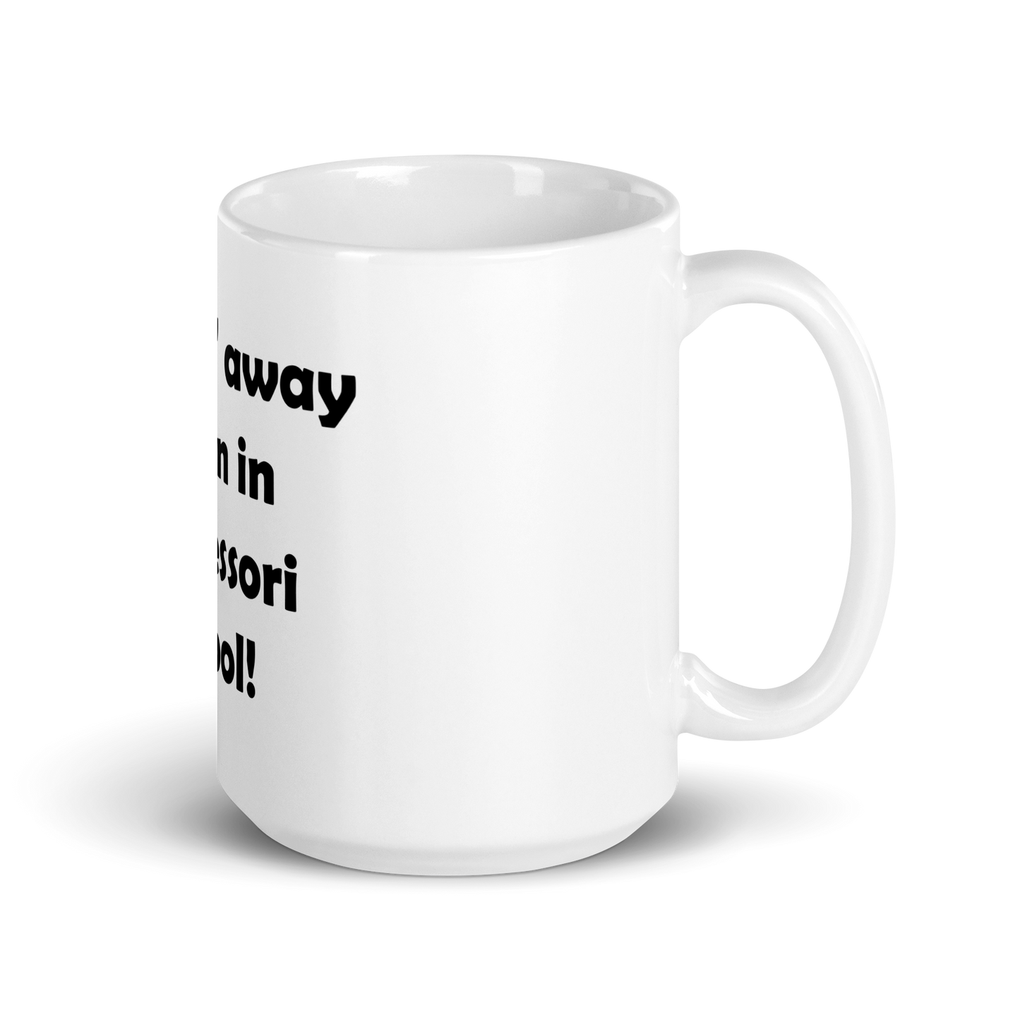Mozart Montessori School White Glossy Mug
