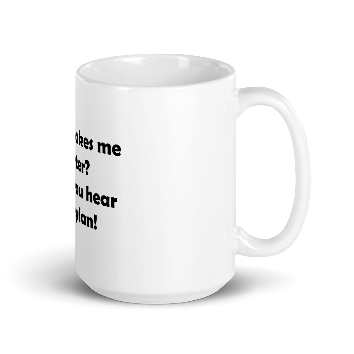 Mozart White Glossy Mug