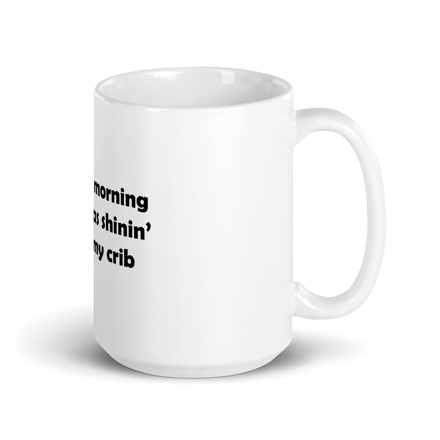 Mozart Lyrics White Glossy Mug