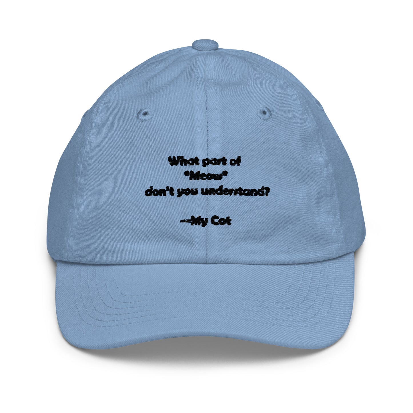 My Cat Youth Baseball Cap