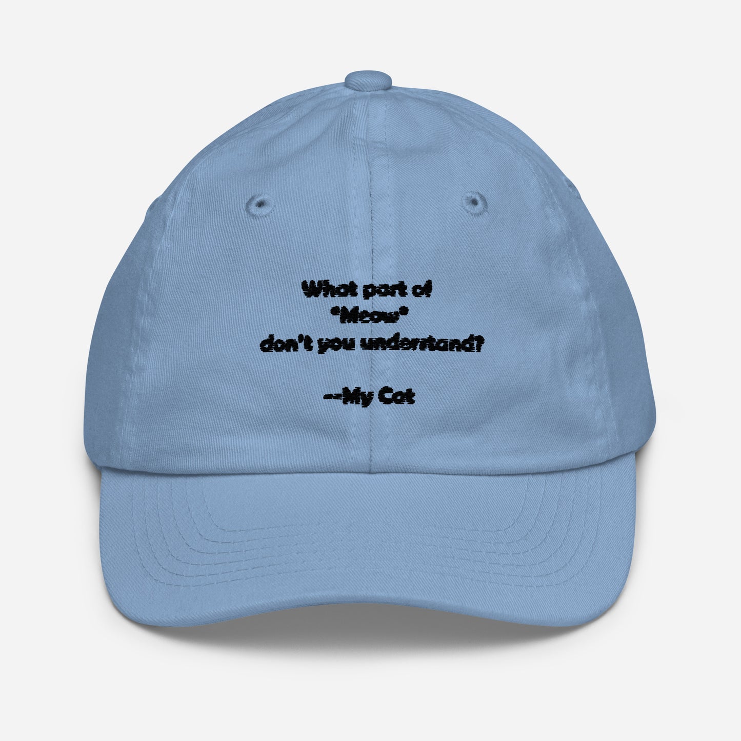 My Cat Youth Baseball Cap