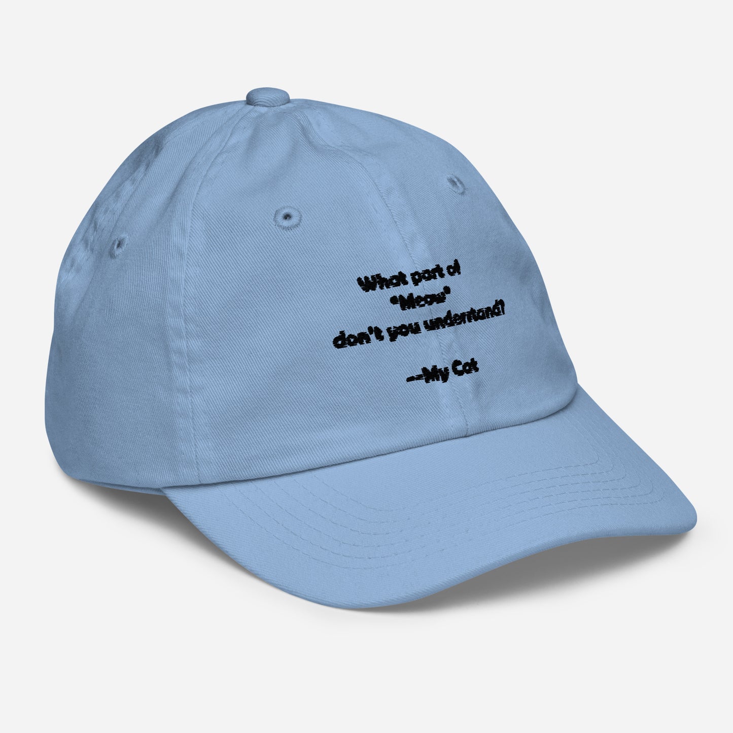 My Cat Youth Baseball Cap