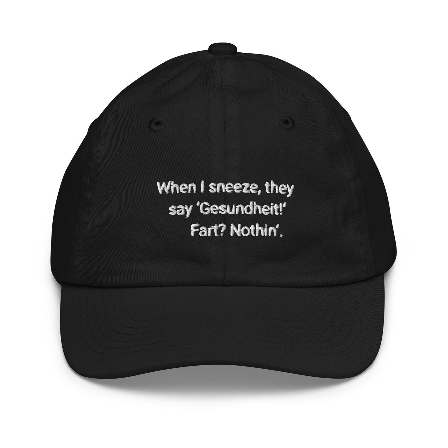 Gesundheit Youth Baseball Cap