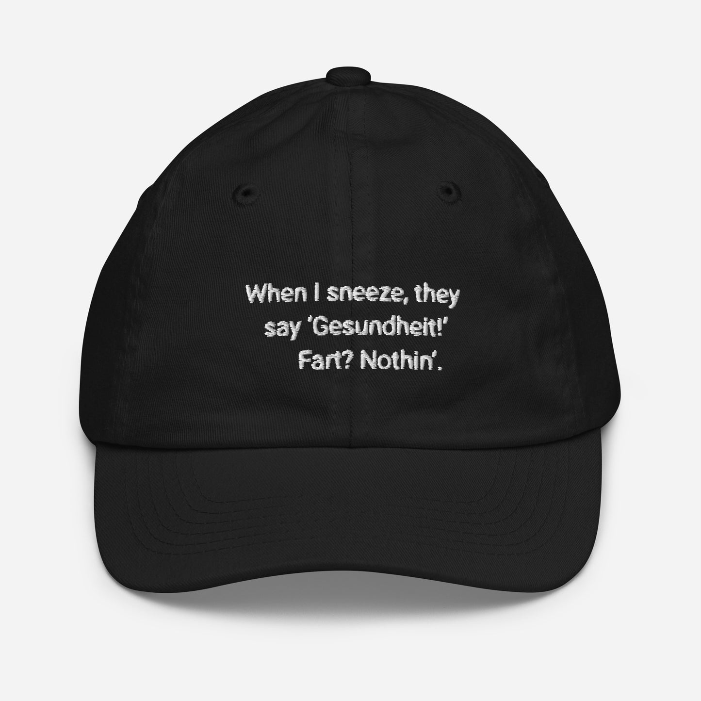 Gesundheit Youth Baseball Cap