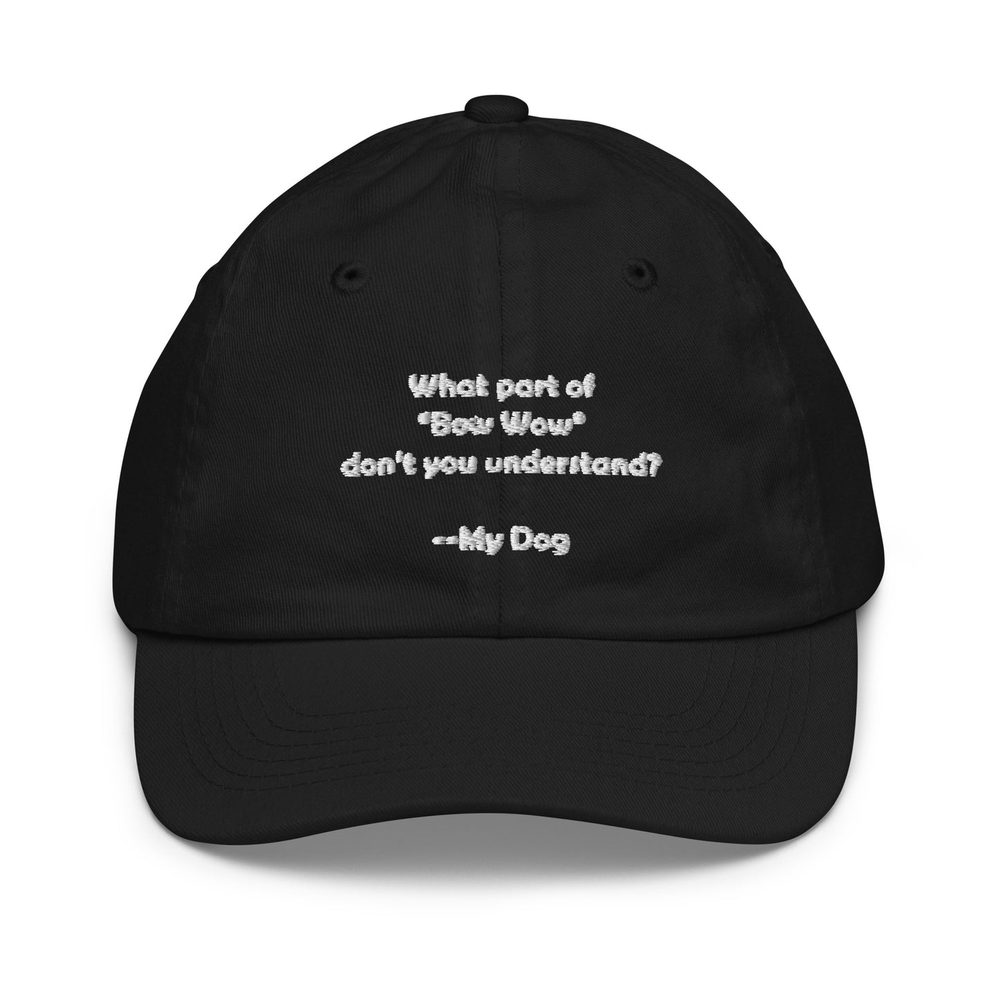 My Dog Youth Baseball Cap