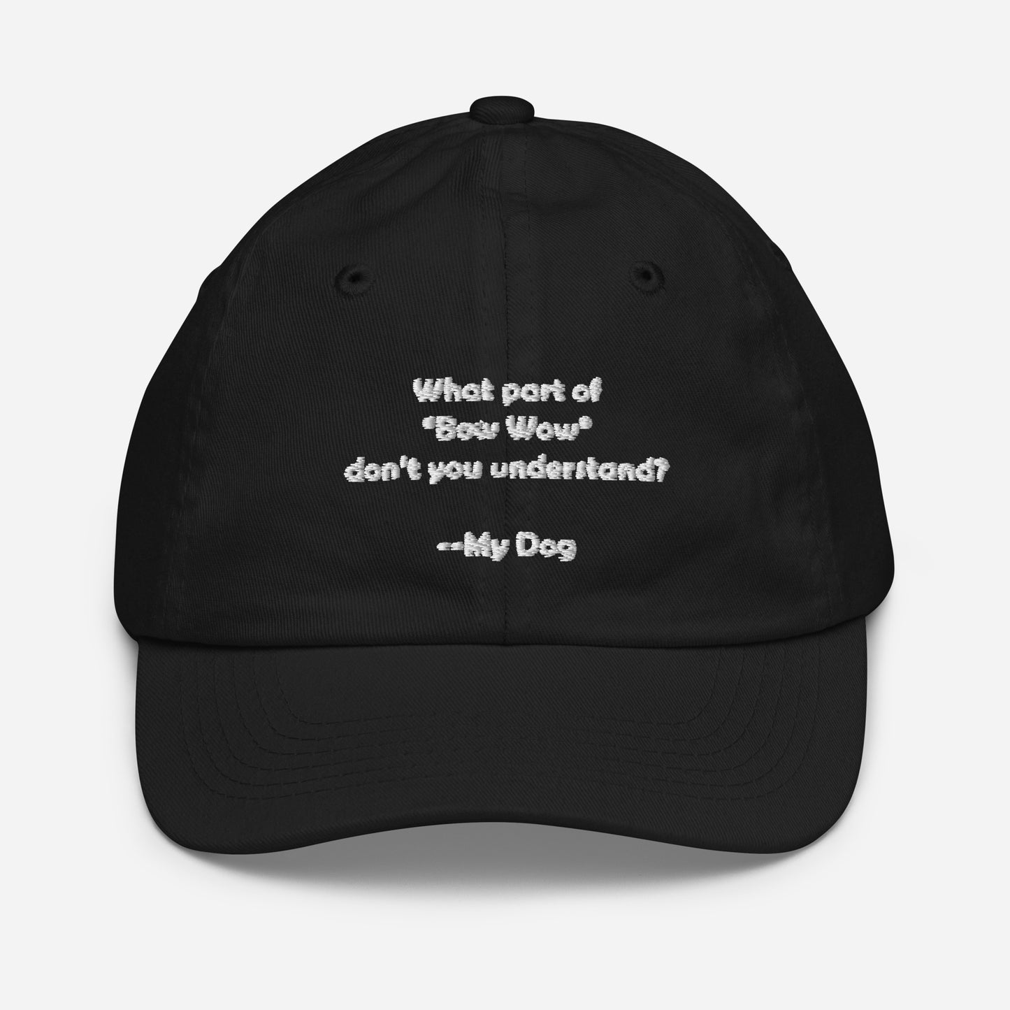 My Dog Youth Baseball Cap