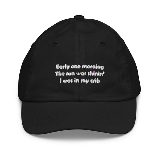 Mozart Lyrics Youth Baseball Cap
