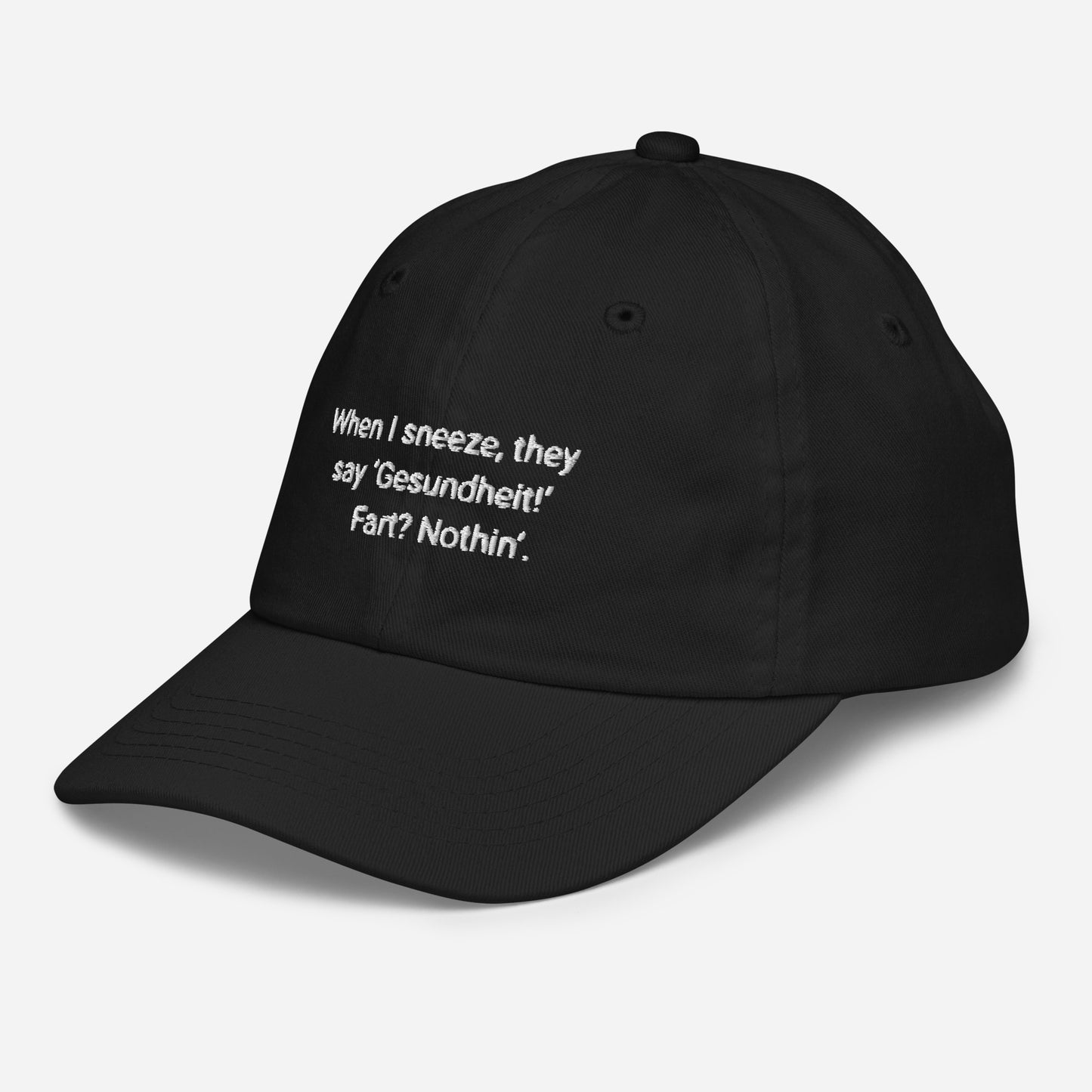 Gesundheit Youth Baseball Cap