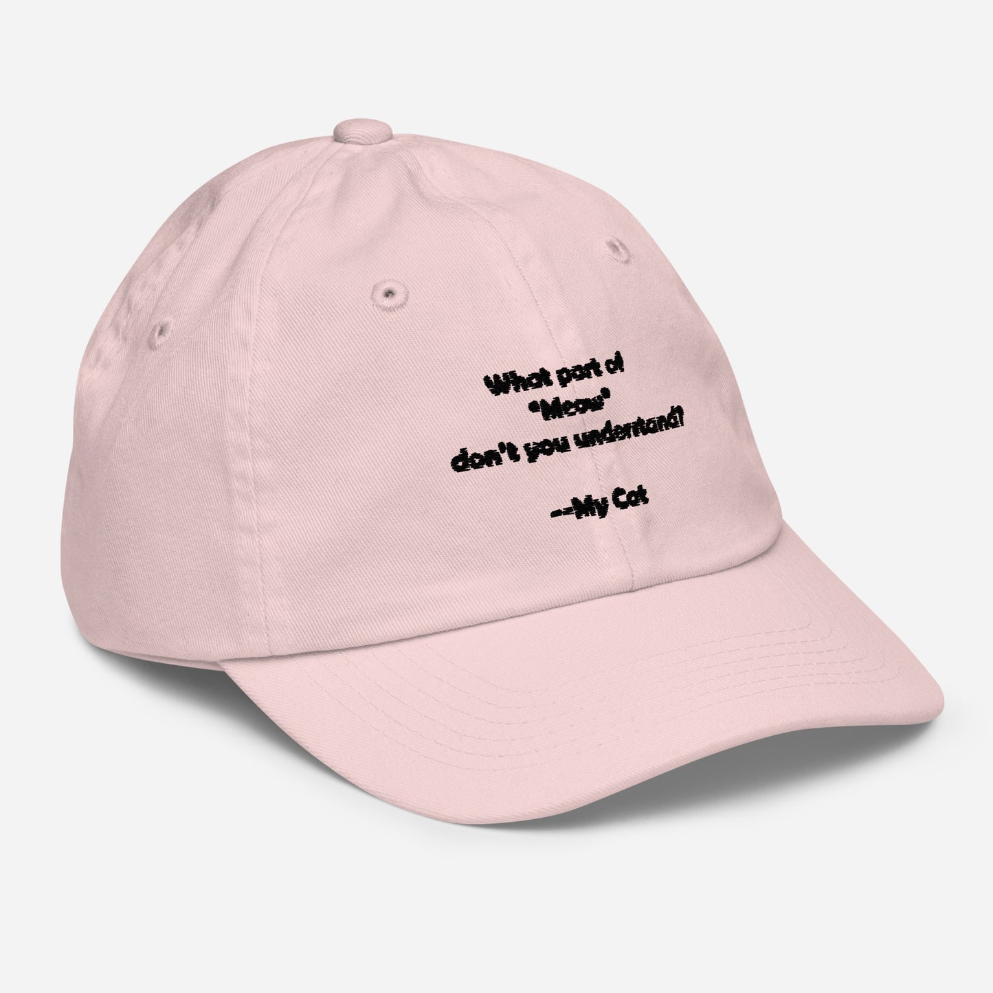 My Cat Youth Baseball Cap