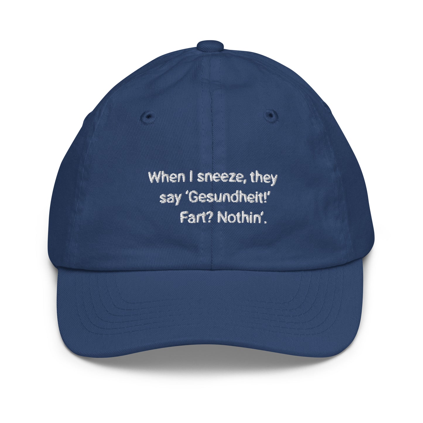 Gesundheit Youth Baseball Cap