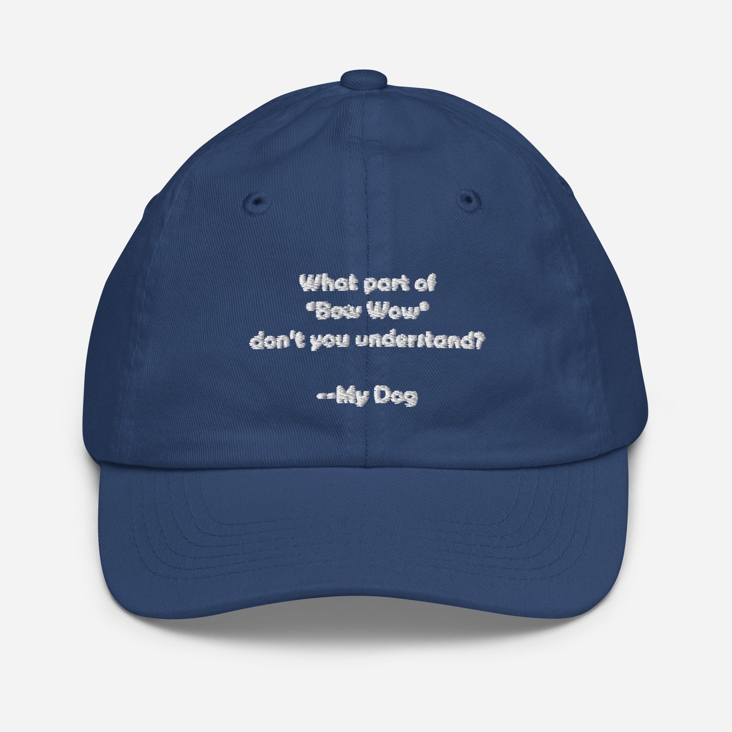My Dog Youth Baseball Cap