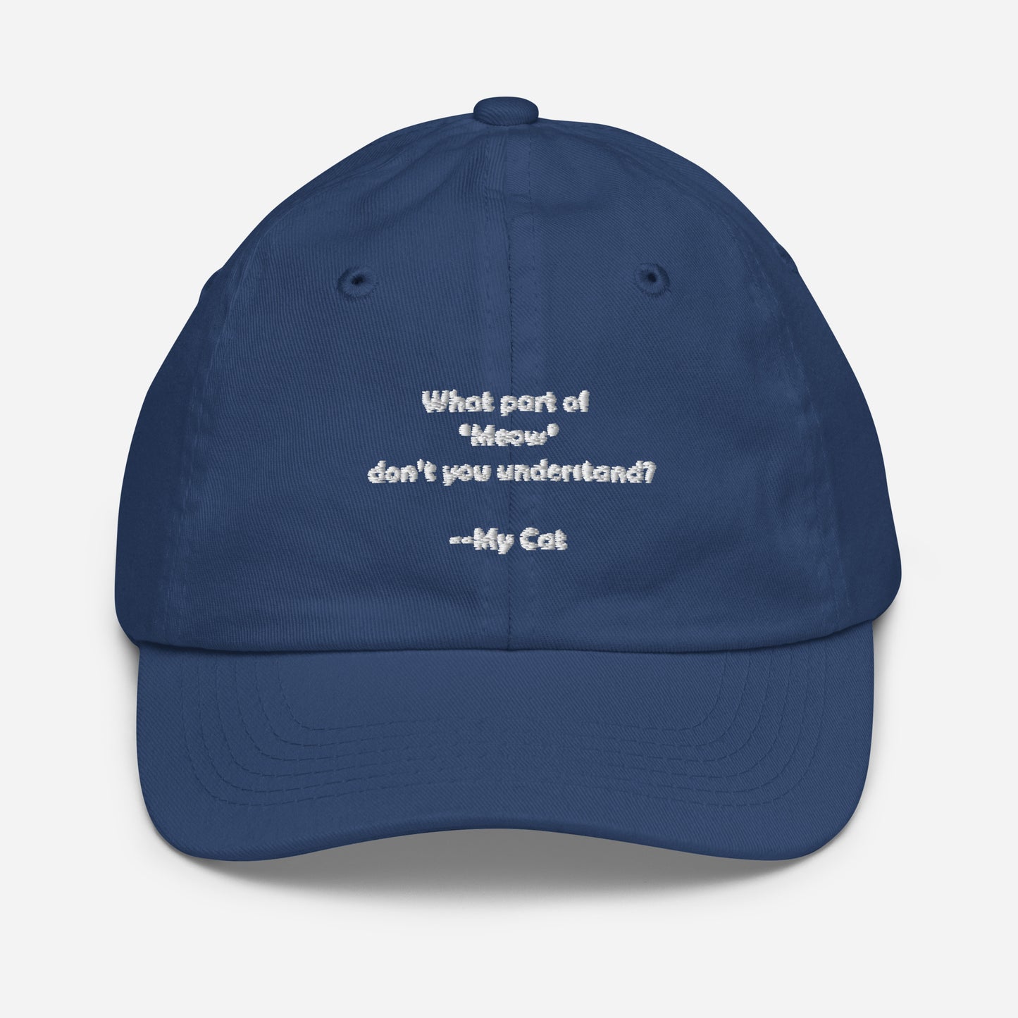 My Cat Youth Baseball Cap
