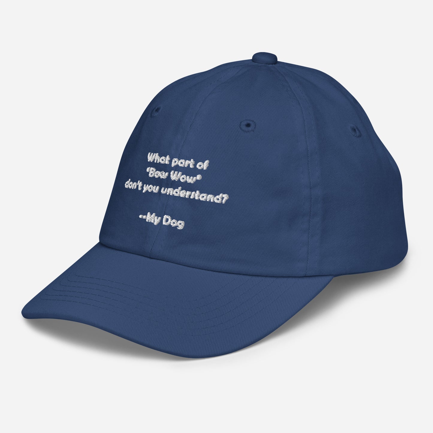 My Dog Youth Baseball Cap