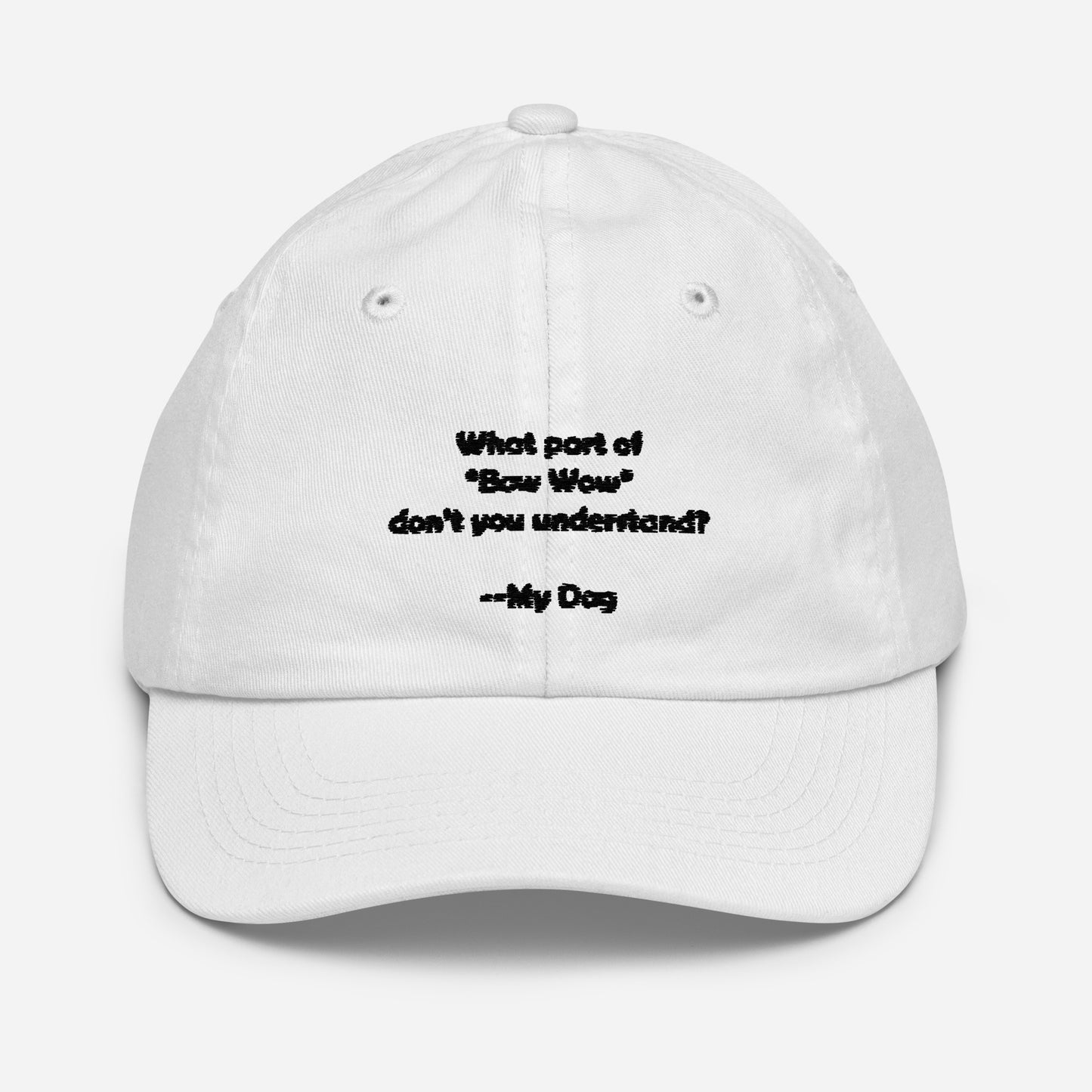 My Dog Youth Baseball Cap