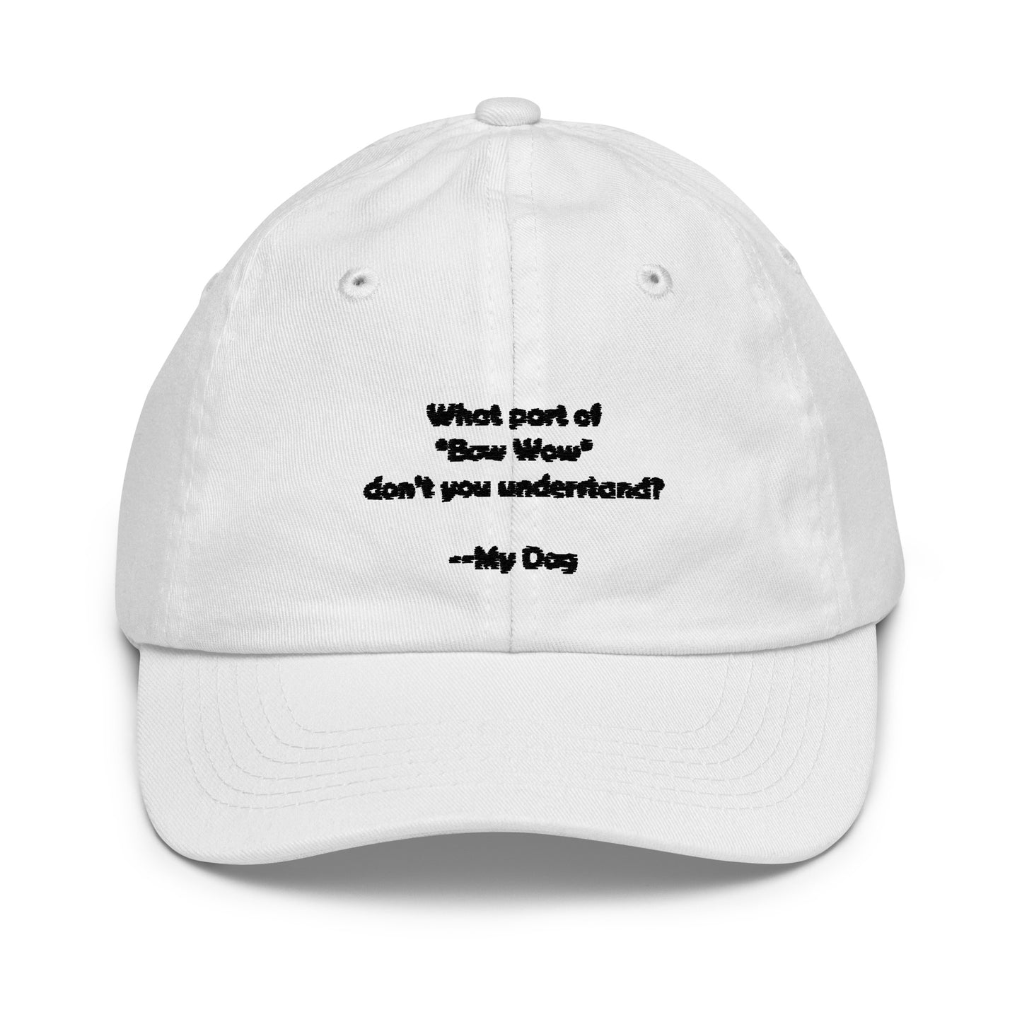 My Dog Youth Baseball Cap