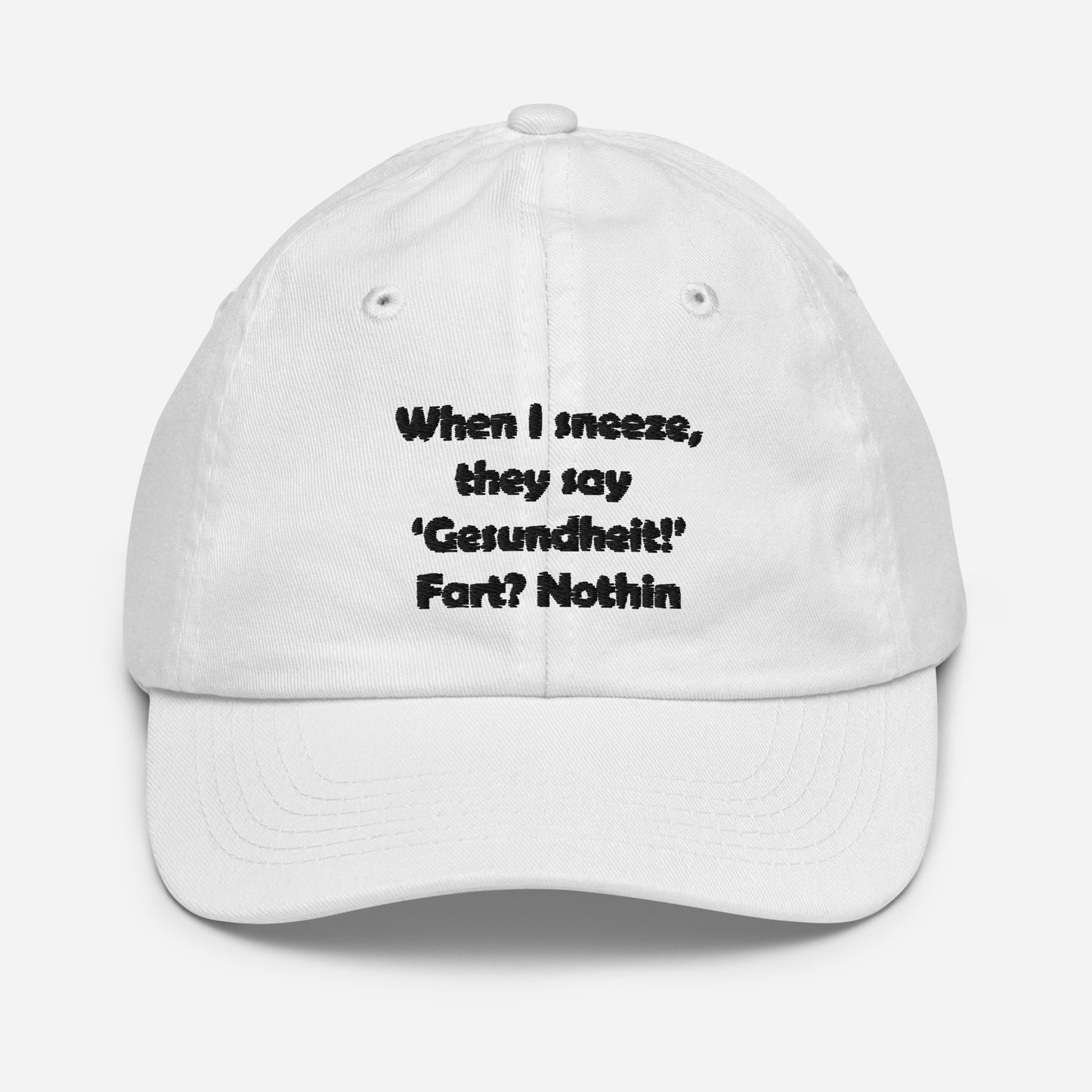 Gesundheit Youth Baseball Cap