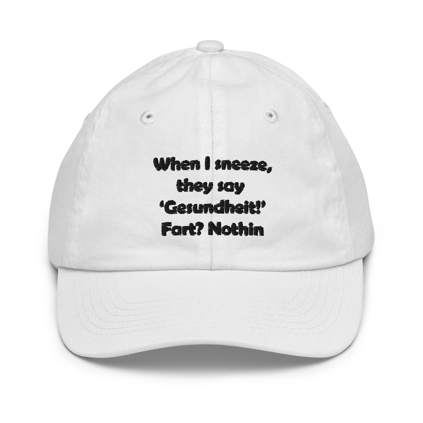 Gesundheit Youth Baseball Cap