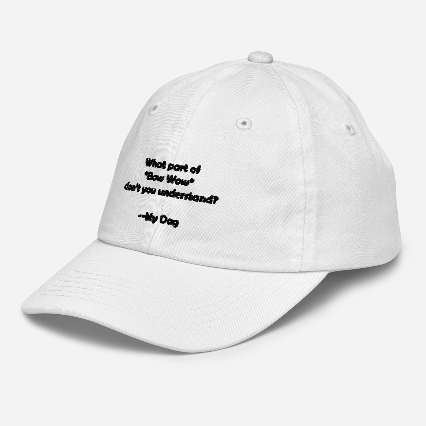 My Dog Youth Baseball Cap