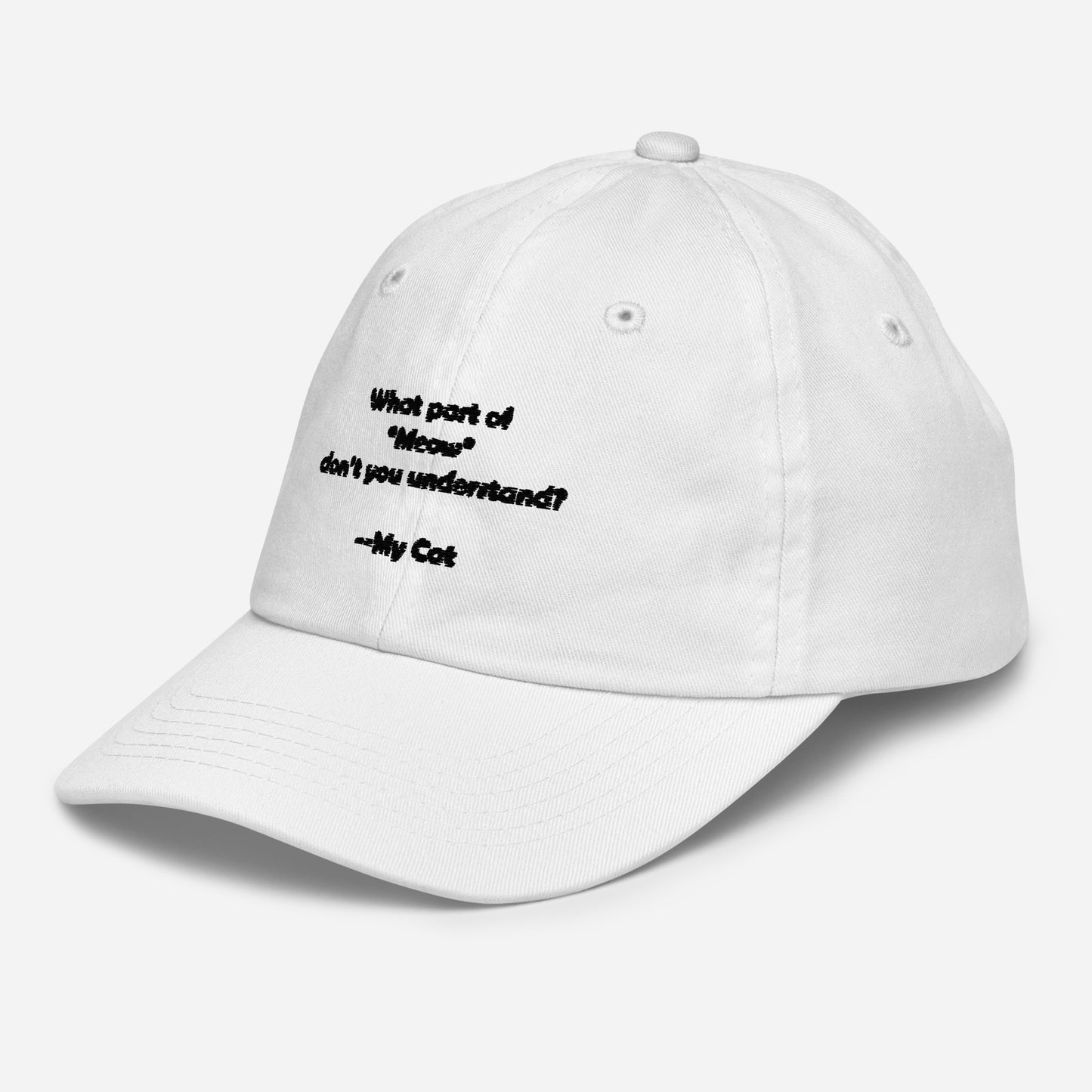My Cat Youth Baseball Cap