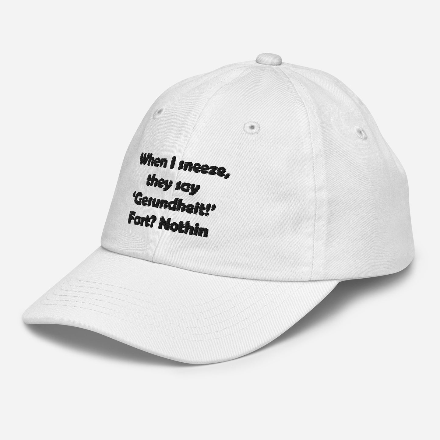 Gesundheit Youth Baseball Cap