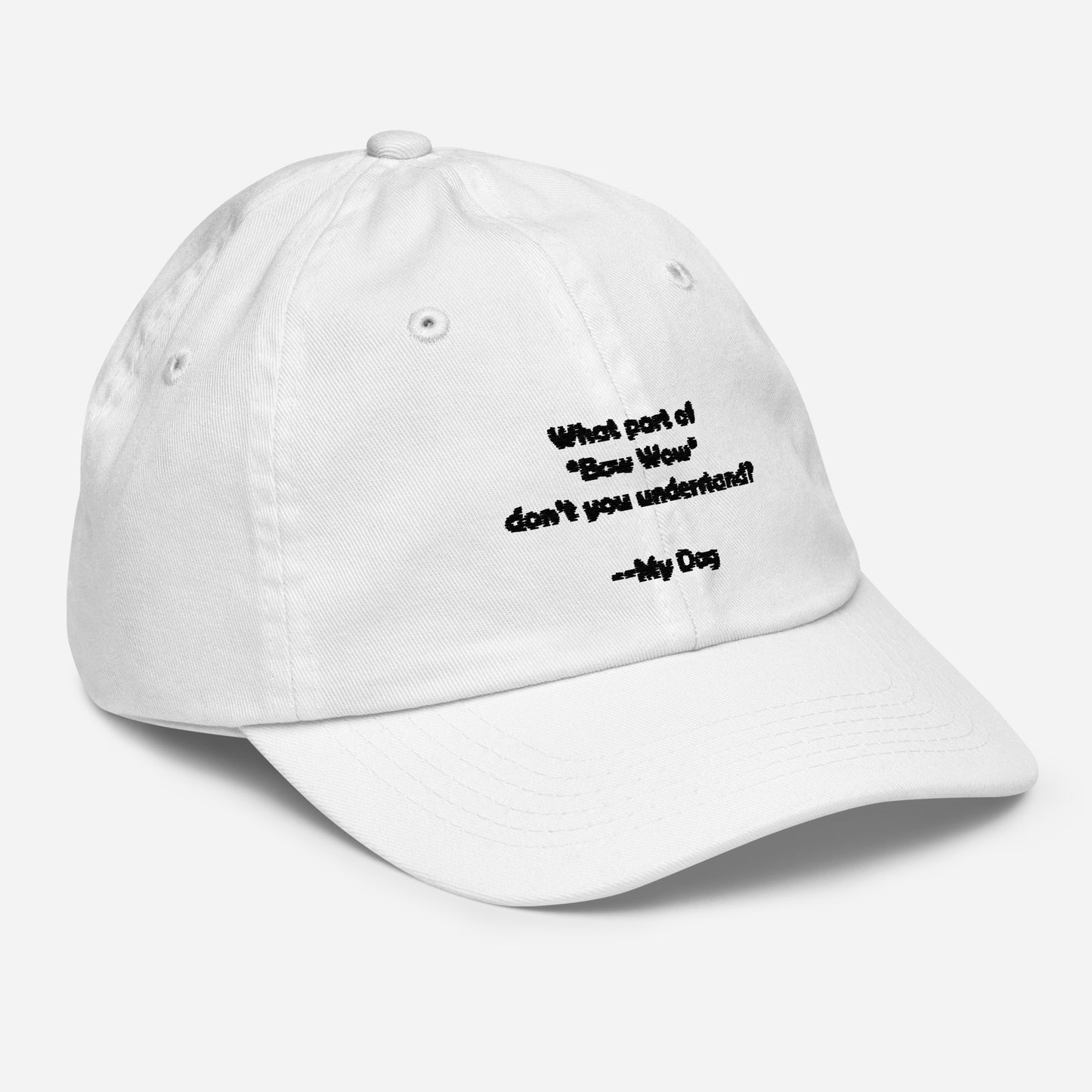 My Dog Youth Baseball Cap